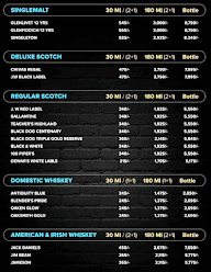 Walkman Bar menu 3