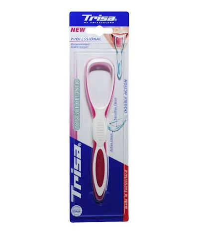 Trisa Tongue Cleaner Double Action (668834) 1s
