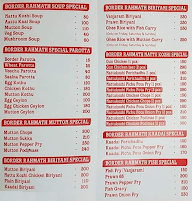 Kutrallam Border Naatu Kozhi Parrota menu 4