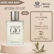 Nước Hoa Nam Thơm Lâu Giò Trắng Edp 100Ml - Hương Thơm Nam Tính Mạnh Mẽ