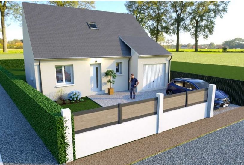  Vente Terrain + Maison - Terrain : 600m² - Maison : 100m² à Beaumont-en-Véron (37420) 