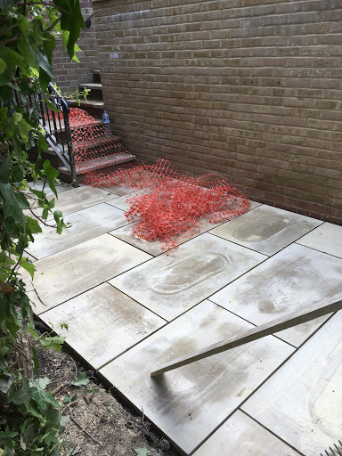 London - Yorkstone patio