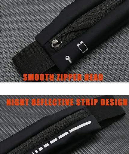 Title 15, Waterproof Running Belt Waist Pack Sports Bag M...