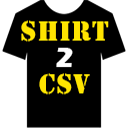 Shirt2CSV - Export Merch By Amazon Listings