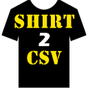 Shirt2CSV - Export Merch By Amazon Listings chrome extension