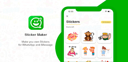 Animated Sticker Maker for Whatsapp - Free Sticker Packs