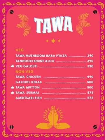 Dhaba By Claridges menu 