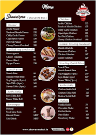 Shawarma Hut menu 1