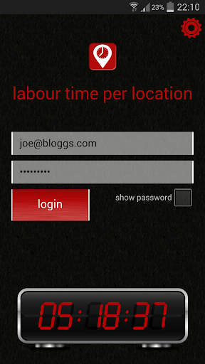 Labour Time Per Location