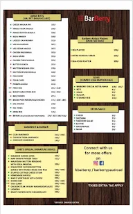 BarBerry menu 4