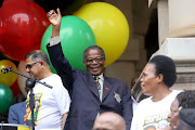 IFP leader Mangosuthu Buthelezi during the launch of the party's voter registration campaign at the Durban City Hall on Tuesday, January 15, 2019