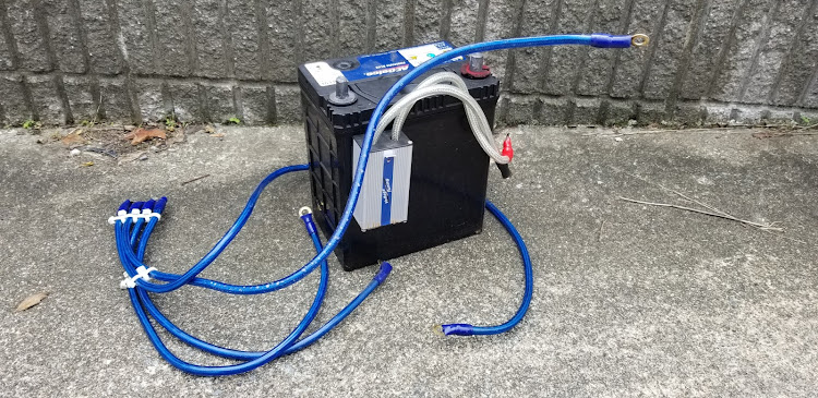 Keiのバッテリー交換・PIVOT・配線処理・VARTAに関するカスタム事例の投稿画像5枚目