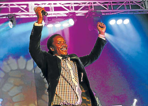 ON TOP OF THE WORLD: Willowvale’s Bethusile Mcinga will be releasing his fourth album, ‘called Intando yaKho’, tomorrow. Picture: SINO MAJANGAZA