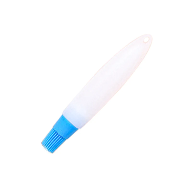 Pennello in silicone per barbecue, pasticceria e frusta per calamari, resistente al calore, antiaderente, perfetto per spennellare e mescolare.