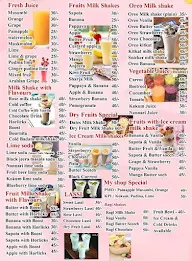 Sri Ganesh Juice Junction And Chats menu 7