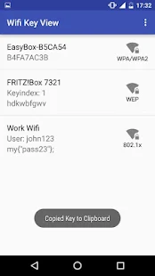 Screenshot [root] Wifi Key View APK