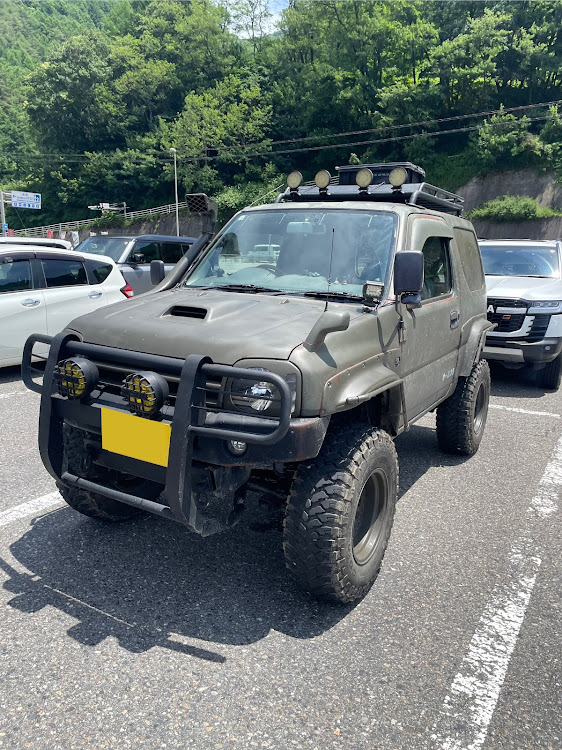 ジムニーのjb23・ジムニー・ドライブ・毛無峠・熱中症に注意に関するカスタム事例の投稿画像2枚目
