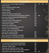 Shivshakti Lodge menu 1