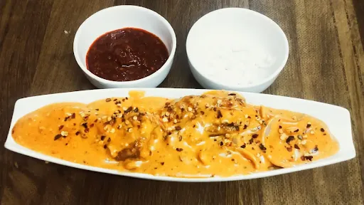 Paneer White Sauce Momos (Maida Free)