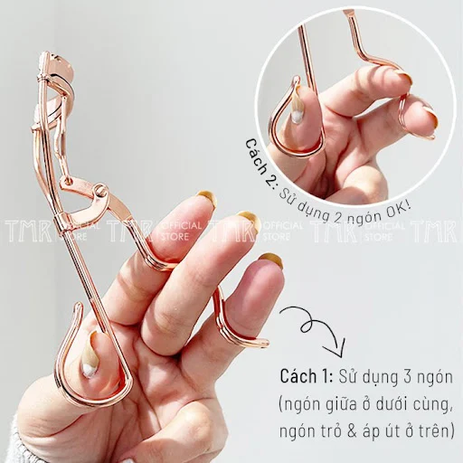 Bấm Mi TMR Chuyên Dụng Dành Cho Mọi Dáng Mắt Khác Nhau Rose Gold