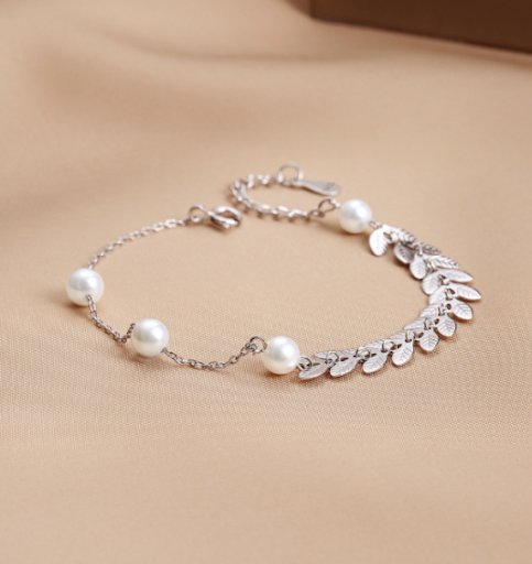Title 2, S925 Sterling Silver Necklace Female Gold Ear o...
