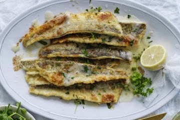 Neil Perry's King George whiting meuniere