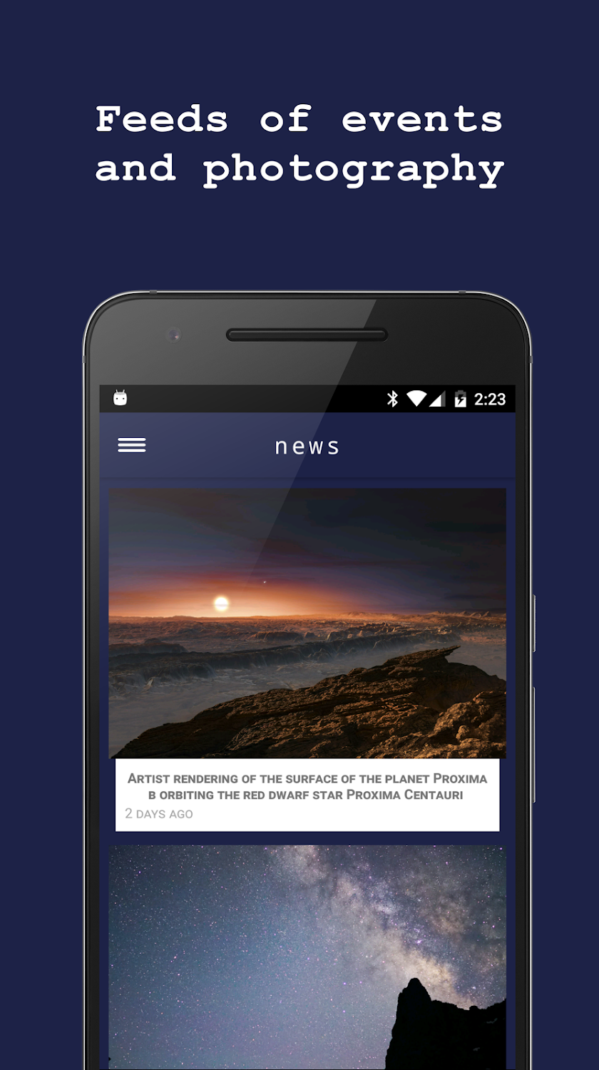 SpaceHub Screen 2