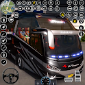 Icon Modern City Bus Coach Drive 3D