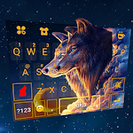 Cover Image of ダウンロード Dreamer Wolf Keyboard Theme 2.0 APK