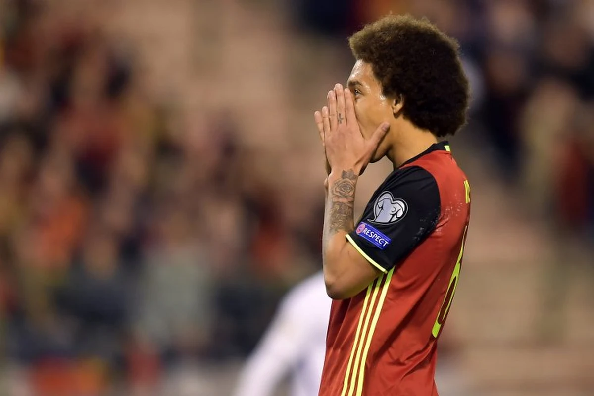 Axel Witsel écope d'une amende pour une raison un peu particulière