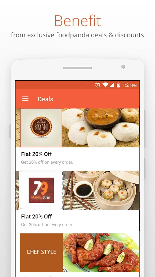    foodpanda - Order Food Online!- screenshot  