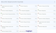 Mr. Shawarma And Mr. King Kebab menu 1