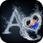 Cover Image of ダウンロード Smoke Text Photo Frames 1.0.0.1 APK