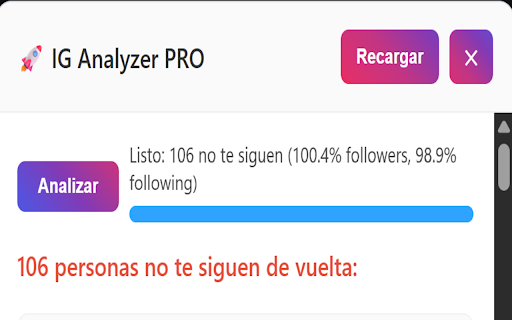 IG Analyzer screenshot 3