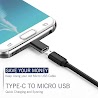 Bộ Chuyển Đổi Otg Type C Sang Micro Usb Cho Điện Thoại Android