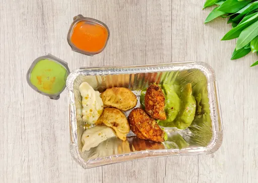 Veg Momos Platter