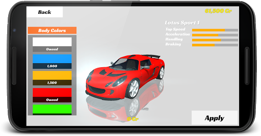 Screenshot Racing Car Rivals - Real 3D ra