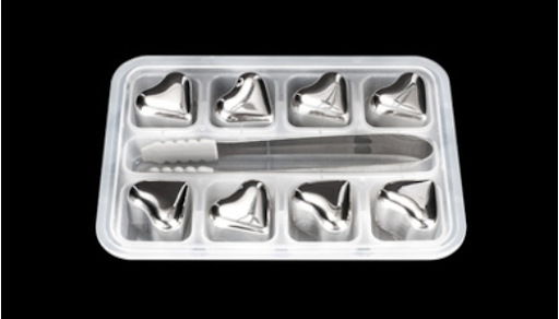Title 3, 304 Stainless Steel Quick-Freeze Whiskey Ice Cu...