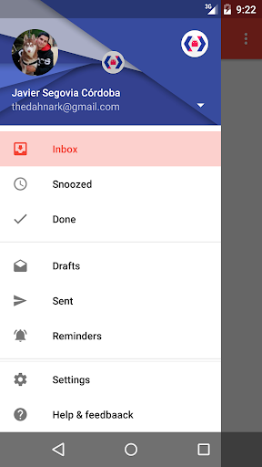 DA Material Design Nav Drawer