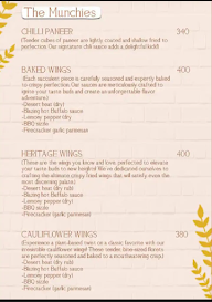 Airo Cafe menu 1