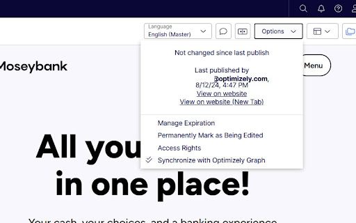 Optimizely CMS - Open in New Tab