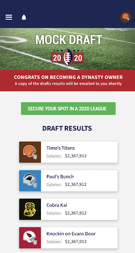 Screenshot Dynasty Owner