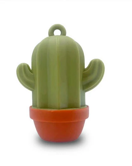 Dog Waste Bag Dispenser Cactus Shape Poop Bags Storage Co... - 0