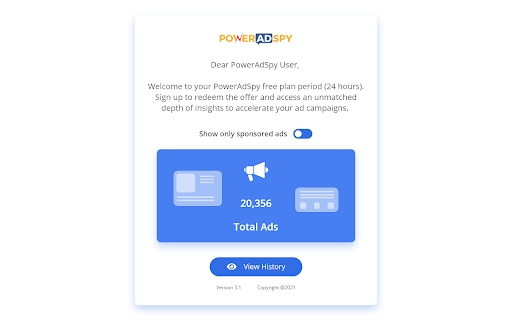 PowerAdSpy - Ad Intelligence