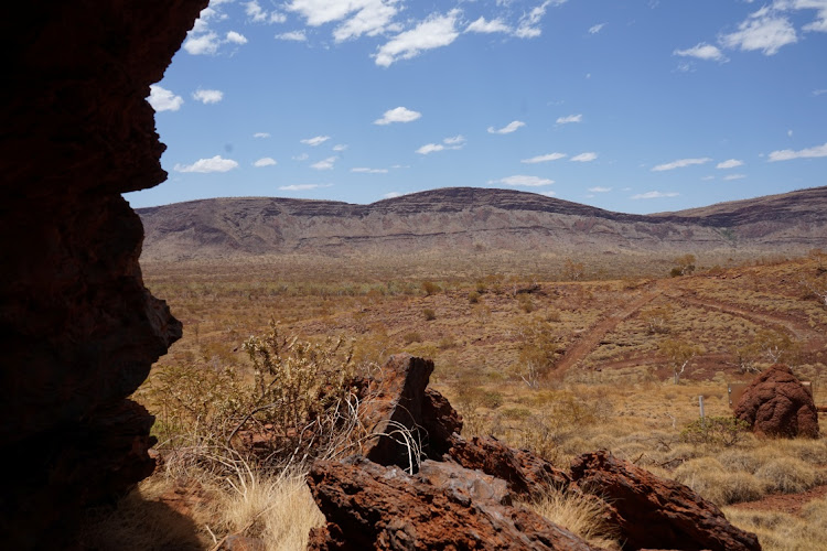 A view of the Silvergrass East rockshelter, Western Australia, in this 2019 photograph. The state government-approved detonation in May of caves in the same region that showed evidence of human history stretching back 46,000 years provoked worldwide condemnation