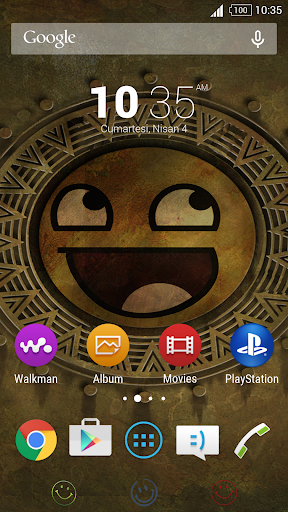 For Xperia Theme Smiley