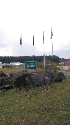 Washington State Park Fire Training Academy Flagpole