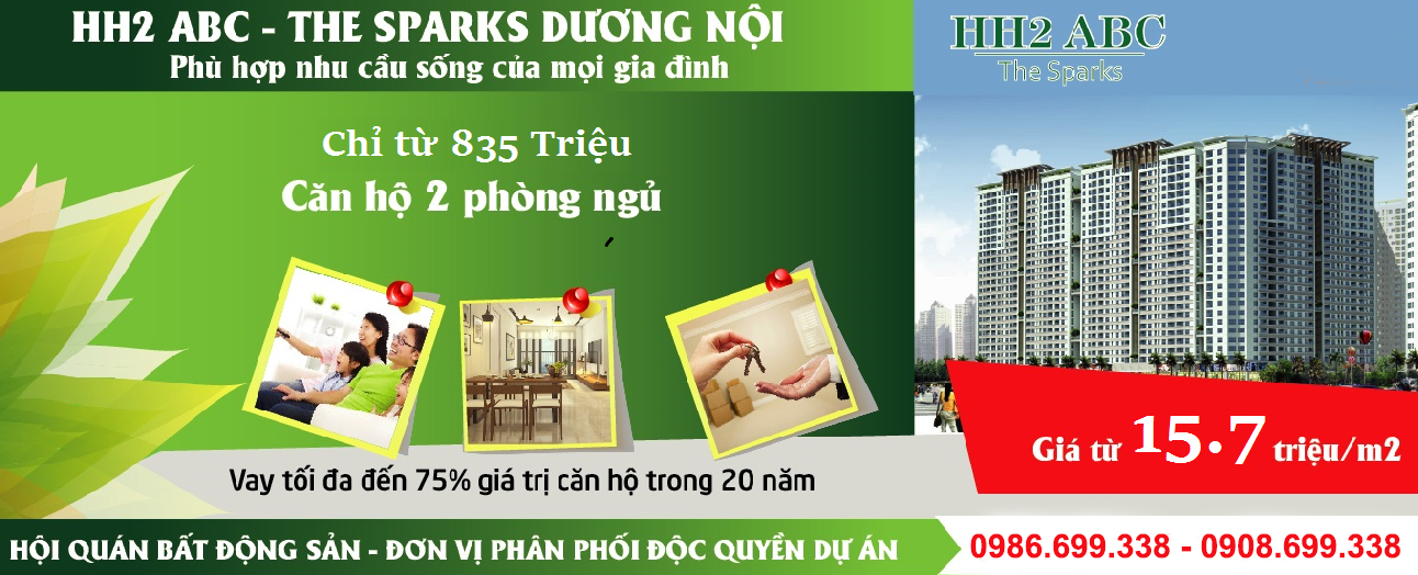 Mở bán chung cư Xuân Mai Sparks Tower