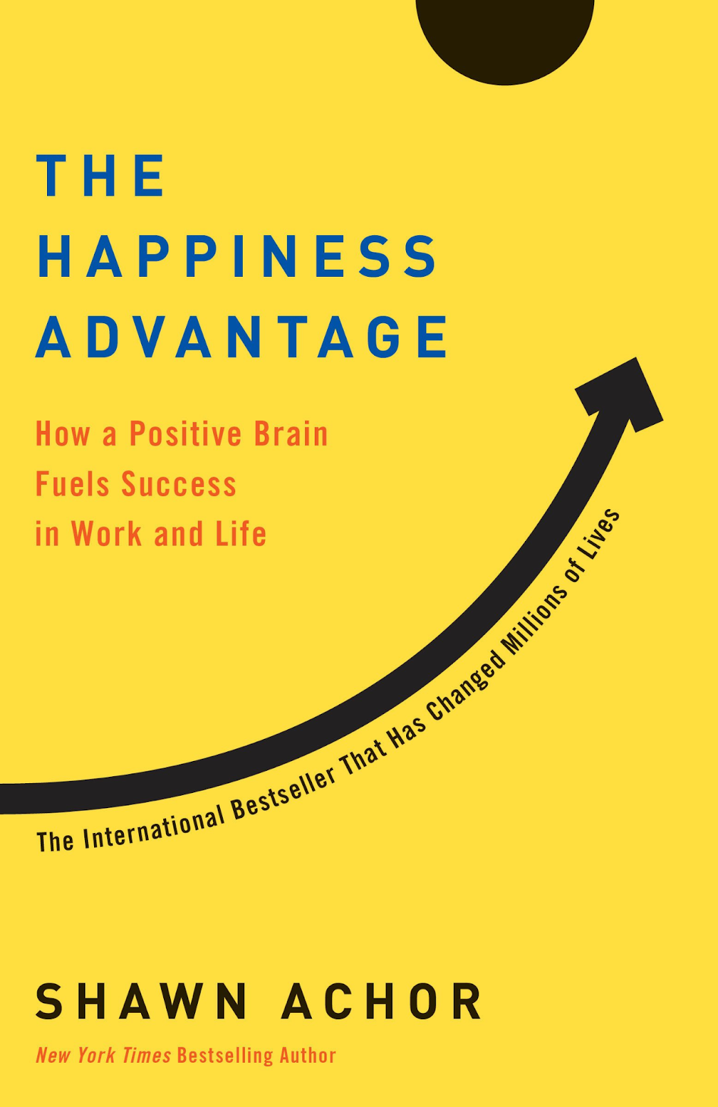 The Happiness Advantage by Shawn Achor book cover