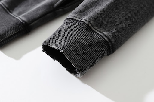 Title 8, Distressed Hooded Sweater For Men — Comfortable...